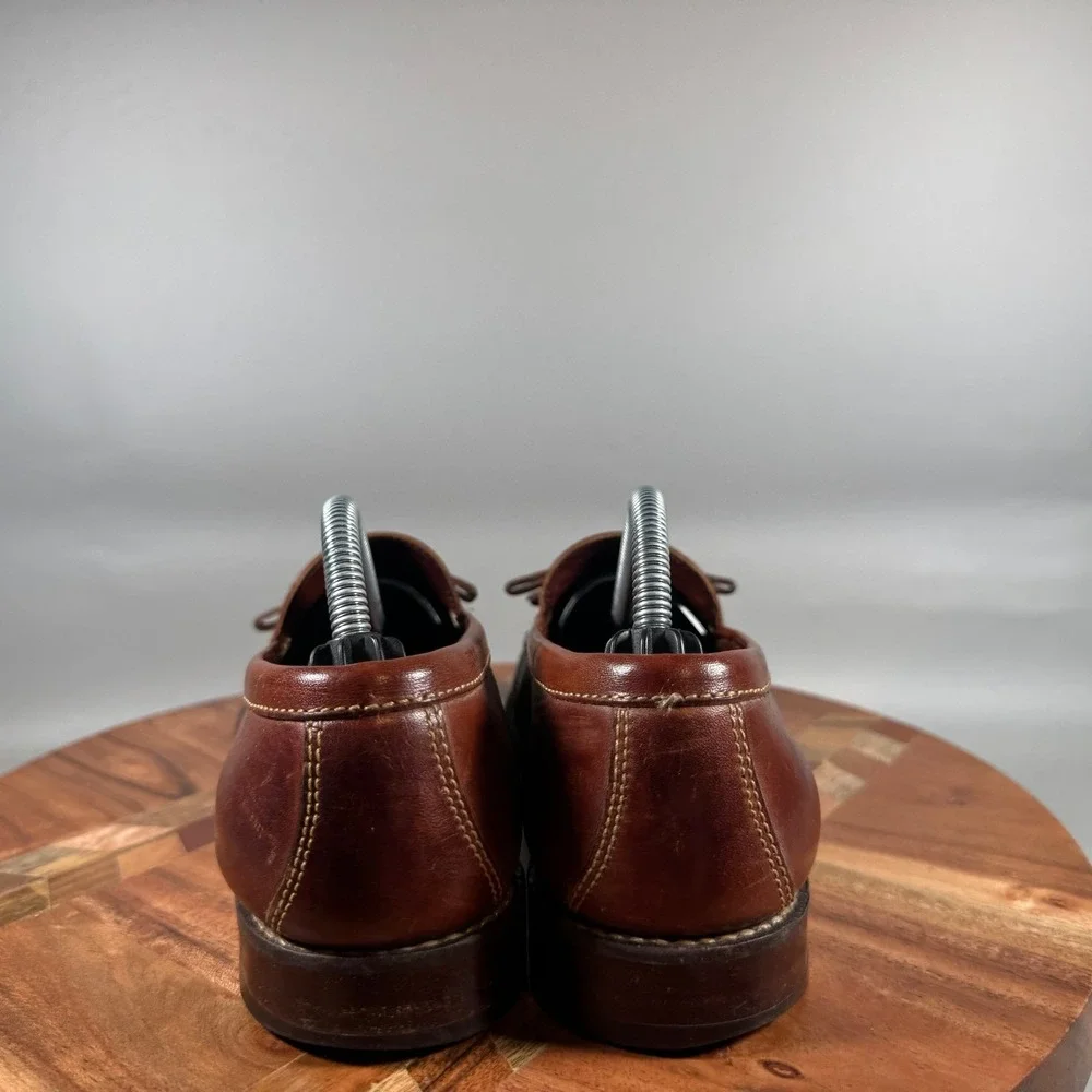 Cole Haan Womens 7.5 B British Tan Leather Tassel Loafers 6367 Brazil